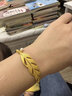 周生生羽毛珍珠黃金手鐲 愛(ài)情密語(yǔ) 足金丘比特之羽 93331K計價(jià) 06圈 - 24.24克(含工費1400元) 曬單實(shí)拍圖