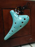 風(fēng)雅陶笛（FENG YA OCARINA） 裂紋加長(cháng)型12孔中音C調 十二孔AC陶笛 12AC加長(cháng)型青裂紋 曬單實(shí)拍圖