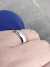 MZMZ鉑金情侶戒指PT950白金素圈結(jié)婚對(duì)戒情人節(jié)七夕禮物送女友 當(dāng)/次日達(dá)-輕奢-碎碎冰活口對(duì)戒 曬單實(shí)拍圖
