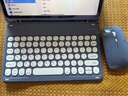 CANHOOGD ipad藍牙鍵盤(pán)保護套pro11蘋(píng)果9/8代Air7/6/5/4平板電腦殼帶筆槽鼠標套裝 iPad Pro11（1/2/3/4代）薰衣紫灰 曬單實(shí)拍圖