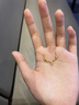 中國黃金（CHINA GOLD）黃金吊墜一路有你項(xiàng)鏈女5G黃金鹿角套七夕情人節(jié)禮物送女朋友老婆 一路鹿角項(xiàng)鏈【5G套鏈】約3.3g 曬單實(shí)拍圖