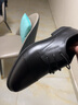 奧康皮鞋男秋冬款男士休閑商務(wù)皮鞋正裝皮鞋新品真皮  黑色 175118010 40 曬單實(shí)拍圖