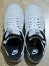 耐克女子輕便平底運動(dòng)鞋冬季膠底板鞋低幫NIKE DUNK LOW HV1800 101白/塵光子色/白/金屬銀/煤黑 44 曬單實(shí)拍圖