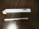 凌美(LAMY)宝珠笔签字笔 Al-star恒星系列银灰色 金属铝笔杆材质 黑色笔芯圆珠笔 德国进口 0.7mm送礼礼物 实拍图