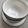 惠寻 京东自有品牌 和风千叶草餐具16件套 陶瓷碗碟套装盘子勺筷 实拍图