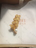 明牌珠寶足金黃金橄欖葉珍珠胸針?lè )比~贏(yíng)福擺件工藝品送禮AFC0706工費1000 足金胸花掛件 約7.67克 曬單實(shí)拍圖