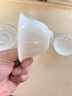 鈺銓龍門(mén) 羊脂玉瓷釉燒三才蓋碗 德化白瓷純手工單個(gè)泡茶碗功夫茶具禮盒裝 羊脂玉瓷釉燒元寶蓋碗（約150ml) 曬單實(shí)拍圖