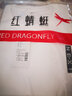 紅蜻蜓（RED DRAGONFLY）長(cháng)袖T恤男純棉立體品牌標識休閑時(shí)尚簡(jiǎn)約百搭圓領(lǐng)上衣打底衫白4XL 曬單實(shí)拍圖