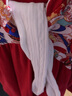 長(cháng)命富貴 嬰兒連褲襪大pp女童長(cháng)筒襪連褲襪女寶寶連體襪子酒紅色春秋款嬰幼兒精梳棉甜美可愛(ài) 白色 12-24個(gè)月 曬單實(shí)拍圖