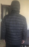 鴨鴨（YAYA）【反季】輕薄羽絨服男新款短款輕便羽絨衣連帽保暖冬季男外套K 黑色 3XL /190 曬單實拍圖