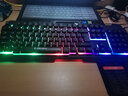 羅品貢技 游戲鍵鼠套裝合金面版茶軸機械手感鼠標網(wǎng)吧電腦筆記本USB有線(xiàn)鍵盤(pán) 黑色金屬機械手感 單鍵 曬單實(shí)拍圖