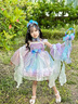 G.DUCKKIDS童裝洛麗塔女童連衣裙夏季新款美人魚公主裙兒童裙子甜美風(fēng)蓬蓬裙 單件裙子 150 尺碼11~12歲【140-150cm】 曬單實(shí)拍圖