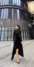 妃奧絨黑色高領(lǐng)長(cháng)袖針織打底衫女秋冬季新款內搭修身保暖衣上衣顯瘦毛衣 黑色 45/55kg/M 【贈運費險 現貨速發(fā)】 曬單實(shí)拍圖