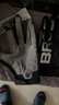 洛克兄弟騎行手套冬季保暖全指觸屏戶(hù)外運動(dòng)自行車(chē)手套長(cháng)指男 抓絨款-黑灰（合適5-15°天氣） L 曬單實(shí)拍圖