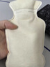 兒童小熱水袋注水暖水袋學生敷肚子專用小號迷你腸絞痛 可愛小貓+可愛小兔【300ml兒童款 曬單實拍圖