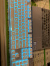 前行者X7S无线键盘鼠标套装真机械手感键盘可充电静音台式笔记本电脑电竞游戏办公打字通用蓝牙键鼠外设 白色蓝光【蓝牙键鼠套装】可连接手机平板 实拍图