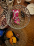 青苹果 欧式玻璃糖缸糖果罐储物罐水果果盘果斗 DSTG1043 实拍图