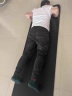 简约妮卡男士健身垫初学者瑜伽垫子加厚加宽加长防滑运动瑜珈地垫家用回d1 【200_90cm】黑色/3件套 10mm(厚) 晒单实拍图