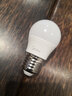 美的(Midea) LED節(jié)能燈泡 球泡 3W E27大螺口 兩只裝 3w正白 曬單實(shí)拍圖