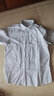 羅蒙（ROMON）抗皺襯衫男長(cháng)袖春夏季條薄款紋襯衣免燙修身商務(wù)休閑正裝短袖 【短柚】D08-3藍色+D08-6藍色 43 曬單實(shí)拍圖