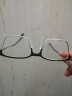 威古氏 近视眼镜框架男女电脑手机护目镜超平光防蓝光眼镜5107A 5108 悦享款-银色(配镜请联系客服) 实拍图