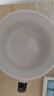 亿嘉泡面碗陶瓷带盖学生饭盒泡面杯保鲜碗汤碗 北欧泡面杯白色 晒单实拍图