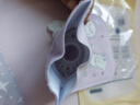 優(yōu)麗尚注水暖水袋小熱水袋兒童熱敷寶寶暖肚子暖腳大姨媽學(xué)生可愛暖手寶 紫色快樂熊1個(gè) 150ml 曬單實(shí)拍圖