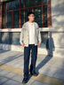 Calvin KleinJeans【復(fù)刻90系列】四季款男士ck經(jīng)典復(fù)古直筒牛仔褲J324464 1AP-牛仔深藍 30 曬單實拍圖