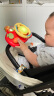 欣格儿童方向盘玩具婴儿模拟驾驶副幼儿园精细动作训练教具推车仿真车载开车1岁6-12个月男女孩生日礼物红色 实拍图