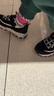 Skechers斯凱奇兒童鞋女童學步鞋春秋款透氣柔軟小童黑白熊貓鞋80588N 男童-黑色-白色BKW 單層 26 曬單實拍圖