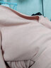 仕樂(lè )情侶男士無(wú)痕保暖上衣單件男薄款雙面絨純色隨心裁保暖衣 蝦粉/女上衣 2XL 曬單實(shí)拍圖