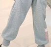 真維斯兒童加絨褲女童羊羔絨褲子女寶加絨長(cháng)褲中大童冬款加絨保暖長(cháng)褲 【1件裝】灰/蠟筆兔 100 曬單實(shí)拍圖