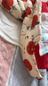 童泰（TONGTAI）嬰兒連體衣冬季男女寶寶夾棉衣服休閑外出中小童哈衣保暖冬裝 米紅 66cm (建議3-6個(gè)月身高60-68cm) 曬單實(shí)拍圖