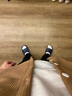 威登羊衣服男貼標(biāo)華夫格短袖T恤夏季港風(fēng)休閑套裝百搭九分褲三件套男裝 咖啡+白T+黑色束腳褲 XL 曬單實(shí)拍圖