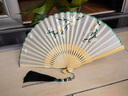 巧工坊刺繡扇子折扇古風(fēng)女扇中國(guó)風(fēng)蘇州雙面繡扇子復(fù)古旗袍舞蹈表演扇 梔子花 扇套+扇墜+扇盒 7寸 特色小禮品送老外長(zhǎng)輩（禮盒裝） 曬單實(shí)拍圖