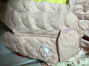 戴維貝拉（DAVE＆BELLA）新生兒羽絨連體衣保暖嬰兒衣服冬季幼兒服裝女寶外出服初生兒爬服 淺粉色-N 73cm （建議身高66-73cm） 曬單實(shí)拍圖
