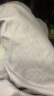 花花公子（PLAYBOY）休闲裤男2024春夏季裤子男士宽松直筒男裤商务潮流男装 浅灰色 32 实拍图
