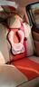 KEEP TOP汽車(chē)兒童安全帶調(diào)節(jié)固定器睡覺(jué)神器綁帶限位器車(chē)載護(hù)肩套內(nèi)飾用品 BUNNY-U型護(hù)枕 曬單實(shí)拍圖