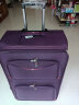 兰博军刀（Rambo Saber）行李箱牛津布拉杆箱商务旅行箱登机箱帆布密码箱超大容量箱子软箱 086A紫色 28英寸 实拍图