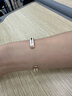 丹尼爾惠靈頓（DanielWellington）dw手鐲 雙色手環(huán) 情侶手鐲時(shí)尚飾品 七夕情人節(jié)禮物送女友 綢緞白-中號DW00400067 曬單實(shí)拍圖