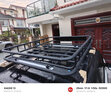 韓特汽車(chē)車(chē)頂行李架通用SUV車(chē)載行李架車(chē)頂框行李筐旅行架車(chē)頂架貨架 SUV鯊魚(yú)橫桿+U型件+網(wǎng)雨布繩 黑色120*97cm 曬單實(shí)拍圖