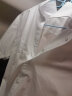 雅戈尔 衬衫男士 2022夏季青年男休闲短袖衬衫 GSNP19001BJA 纯白 42 晒单实拍图
