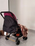 宝宝好 婴儿推车可坐可躺双向折叠婴儿车夏季冬季通用 可做摇椅 C3暗紫 实拍图