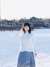 星河漢歌（江山雪）2025新款馬面裙國風(fēng)明制漢服女成人半身裙新中式 湖藍色 S 曬單實(shí)拍圖