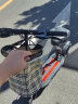 凤凰（Phoenix）折叠电动滑板车 成人便携式代步电动车小型迷你踏板电瓶车 磨砂黑 【10寸48V】约40-50KM/七重减震 实拍图