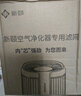 新頤 空氣凈化器小白空間大師A3復(fù)合型除甲醛霧霾異味TVOC細菌PM2.5濾網(wǎng)濾芯配件 曬單實拍圖