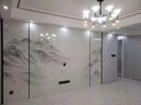 竹木纖維碳晶板電視背景墻客廳影視墻仿大理石山水集成墻板木飾面 破損補發(fā) 平米 曬單實拍圖