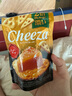 格力高（Glico）固力果Cheeza芝士三角切小餅干 日本進口零食 切達芝士味 36g*3袋 曬單實拍圖
