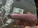 彩荷古風(fēng)流蘇穗子伽藍(lán)皇冠冰絲吊穗書簽梳子鑰匙扣掛件飾品七夕禮物 粉色 曬單實拍圖