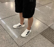 薩拉維夫小白鞋男年夏季新款布鞋一腳蹬寬松休閑運(yùn)動(dòng)鞋百搭鞋子男潮鞋 白黑色 38 運(yùn)動(dòng)鞋39拍38 曬單實(shí)拍圖